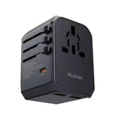 Mcdodo Cp 4290 Pd 33w Pd Universal Travel Adapter Black - CompuMe